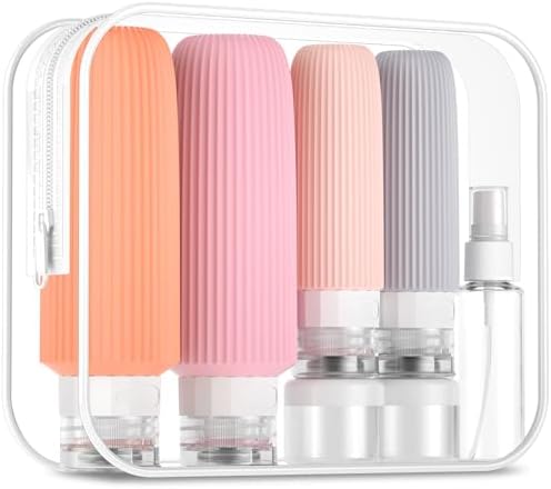 Mrsdry 16 Pack Travel Bottles for Toiletries, Oversize Silicone Travel by Mrsdry