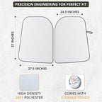 EcoNour Tesla Windshield Sun Shade - Image 3