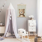 You found a duck Cute Little Bear Wall Art Decor, Nordic Woodland Animal Wall - Image 7