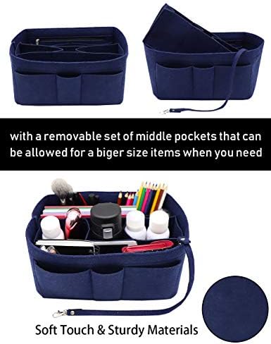 LEXSION Felt Insert Bag Organizer Bag In Bag - Image 3