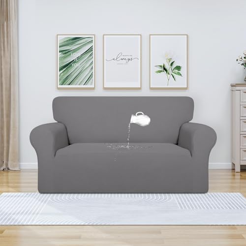 PureFit Waterproof Loveseat Couch Cover Slipcovers - Image 2