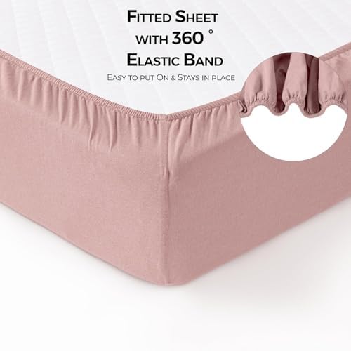 Dreamology 24x38 Mini Crib Sheets, 100% Cotton Crib Sheets - Image 4