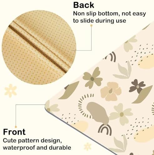 Baby Splat Mat for Under High Chair, Waterproof Floor Protector - Image 5