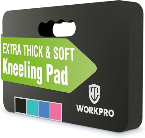 WORKPRO Extra Thick Kneeling Pad, Soft NBR Foam Cushioning by WORKPRO