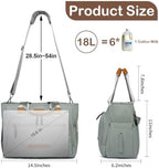 FHELAD Diaper Bag Tote, Large Tote Diaper Bag - Image 5