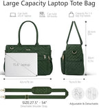 Bagstellar Teacher Tote Bag for Women, 15.6" Laptop Work Tote Computer Bag - Image 4
