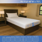 RV Short Full Mattress Protector Fits 8"-11" Depth - Image 2