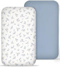 Muslin Bedside Bassinet Sheets 2 Pack by Meowcards