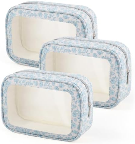 YOPCDJ 3PCS Diaper Bag Organizer Pouch Set, TSA Approved Toiletry Bag, Purse by YOPCDJ