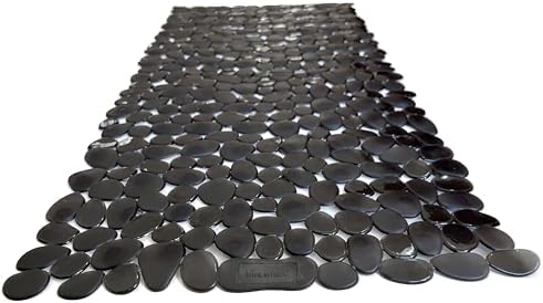 “Pebbles” Non-Slip Bathtub/Shower Mat 27.5”x14” Rectangular, Machine-Washable - Image 3