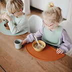 mushie Silicone Baby Bib | Adjustable Fit - Image 6