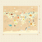 Large Kids Area Rugs with Animal - Image 2