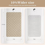 Yolife Bathtub Shower Mat Non Slip, Natural Rubber Bath Tub Floor Liner Mats - Image 4