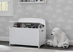 Delta Children MySize Deluxe Toy Box, Bianca White - Image 2