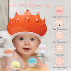 Baby Shower Cap Shield, Baby bath set shower cap, Visor Hat - Image 2
