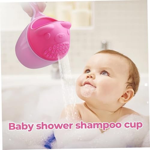 Bath Rinser Cup for Babies, Cartoon Bear Baby Bath Rinse Cup - Image 2