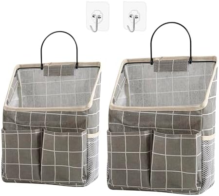 2pcs Wall Hanging Storage Bag, Wall Hanging Organizer Bags by Someteth