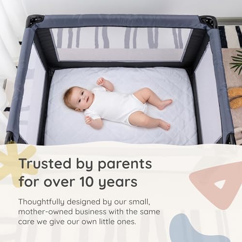 Margaux & May Pack N Play Mattress Protector, Oeko-TEX® Certified - Image 2