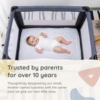 Margaux & May Pack N Play Mattress Protector, Oeko-TEX® Certified - Image 2