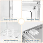 Baby Bottle Organizer For Countertop，3-Tier Adjustable Storage Cabinet - Image 2