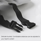 Car Seat Head Support Strap Adjustable Mesh Neck Relief Band Pink - Image 4
