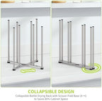 Reusable Bag & Bottle Drying Rack, Collapsible Countertop Organizer - Image 2