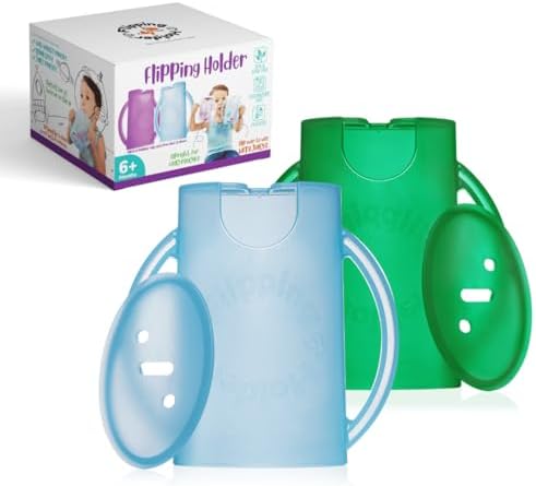 Flipping Holder Squeeze Proof Food Pouch Holder by FlippingHolder