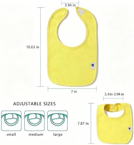SPINFOX Waterproof Baby Bibs Unisex Infant Drool Feeding Teething - Image 5