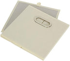 Fabric Storage Bins 6 Piece Set, Strong Poly-Woven Fabric, Sturdy Chipboard - Image 4