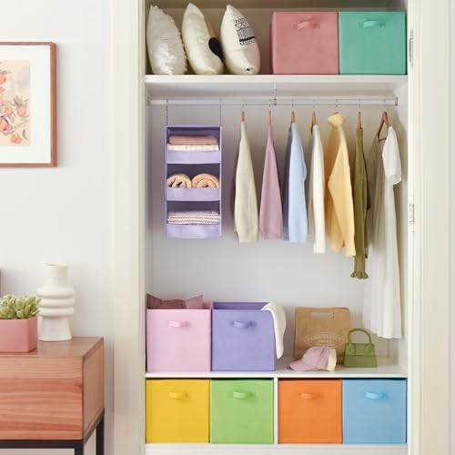 GRANNY SAYS 13 Inch Cube Storage Bins, Pastel Color - Image 2