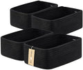 MiniArk Small Storage Baskets for Organizing | Closet Organizer Bins | Shelf by MiniArkStorageBasketsHome