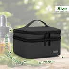LUXJA Double-Layer Essential Oil Carrying Case Holds 30 Bottles - Image 6