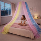 Bollepo Bed Canopy for Girls by Bollepo