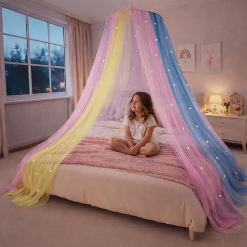 Bollepo Bed Canopy for Girls by Bollepo