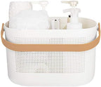 Plastic Portable Shower Caddy Basket, Storage Organizer by UUJOLY