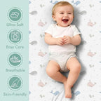 4 Pack Bassinet Sheets Compatible - Image 2