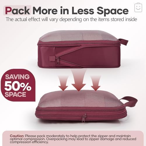 Veken 9/11 Set Compression Packing Cubes - Image 6
