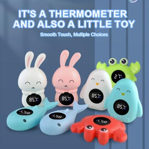 Bath Thermometer, Digital Tube Floating Thermometer, Temp Warning Water - Image 3