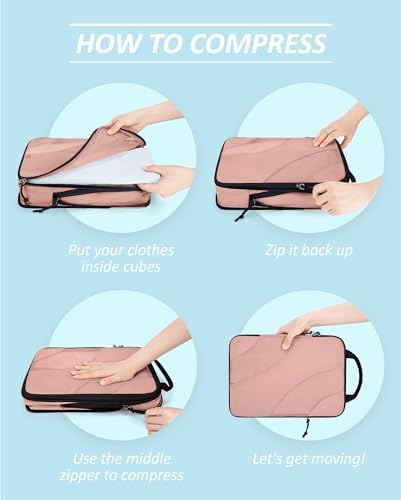 BAGSMART Compression Packing Cubes - Image 4