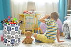 Kids Laundry Hamper, Animal Laundry Basket Collapsible Nordic Style Storage - Image 3