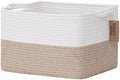 COMFY-HOMI Cotton Rope Woven Basket by COMFY-HOMI