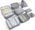 LANSKLBD 6/8 Set Packing Cubes for Suitcases Travel Luggage Packing Organizers by LANSKLBD