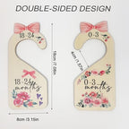 Baby Closet Dividers 8pcs Double-Sided Baby Clothes Dividers - Image 2