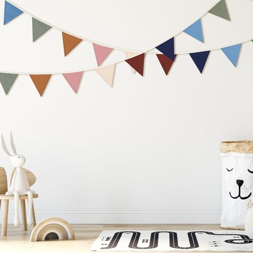 VitalCozy 17 ft Pennant Banner Flags, Each 8.5 ft - Image 6
