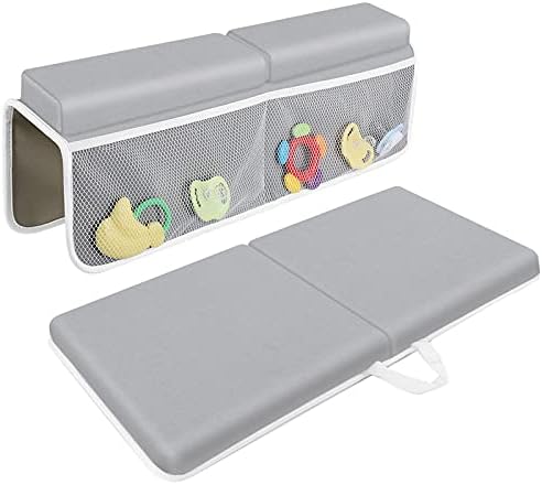 JJGoo Bath Kneeler with Elbow Rest Pad Set, 1.5 inch Kneeling Pad Mat by JJGoo