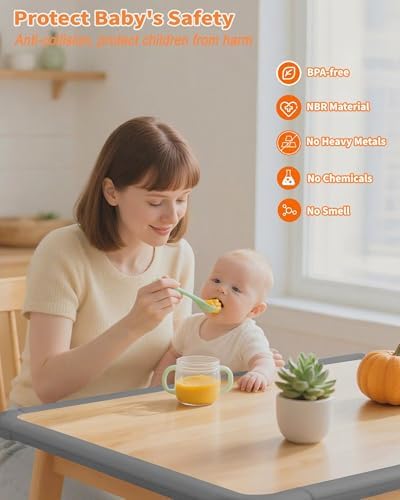 Baby Proof Corners and Edges, 6.6FT 0.6'' Thick, Peel and Stick - Image 4