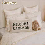 Welcome Campers 12x20 Pillow Cover Camping Decor， - Image 6
