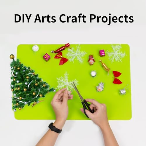 Silicone Mat for Crafts, 15.7" x 11.8" Silicone Placemats for Kids Dining Table - Image 3