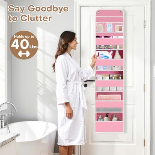 Over the Door Organizer, Large Pocket Hanging Storage - Image 7