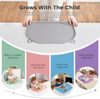 Large Silicone Placemat, Raised Edge Leakproof, Non-Slip - Image 5